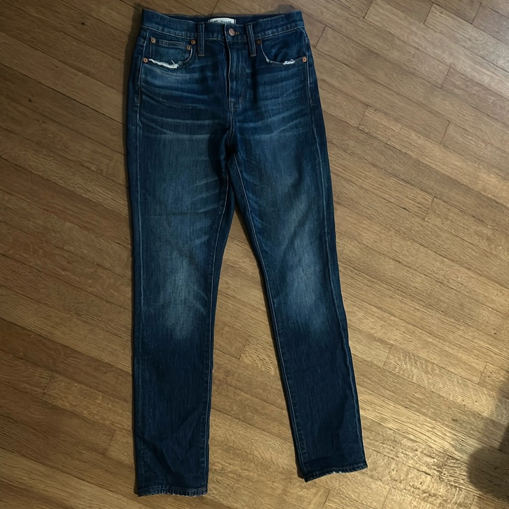 Madewell the high-rise slim boyjean size 24